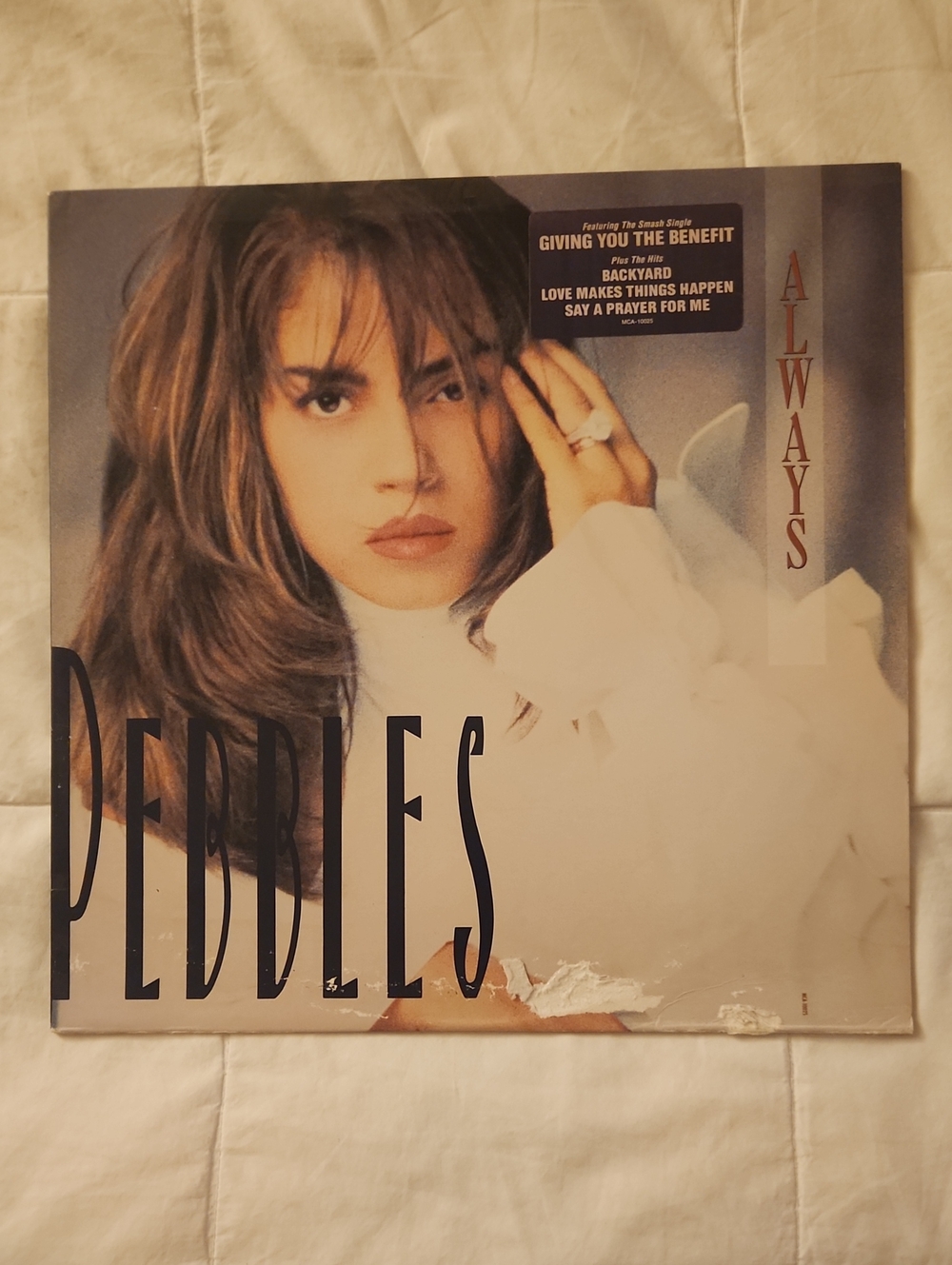 Pebbles: 'Always' Vintage Vinyl -- Never Played/hidden Stash! Front Cover Damage